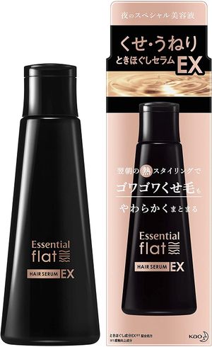 Kao Essential Flat Curly/Wavy Hair Freezing Serum EX 120ml