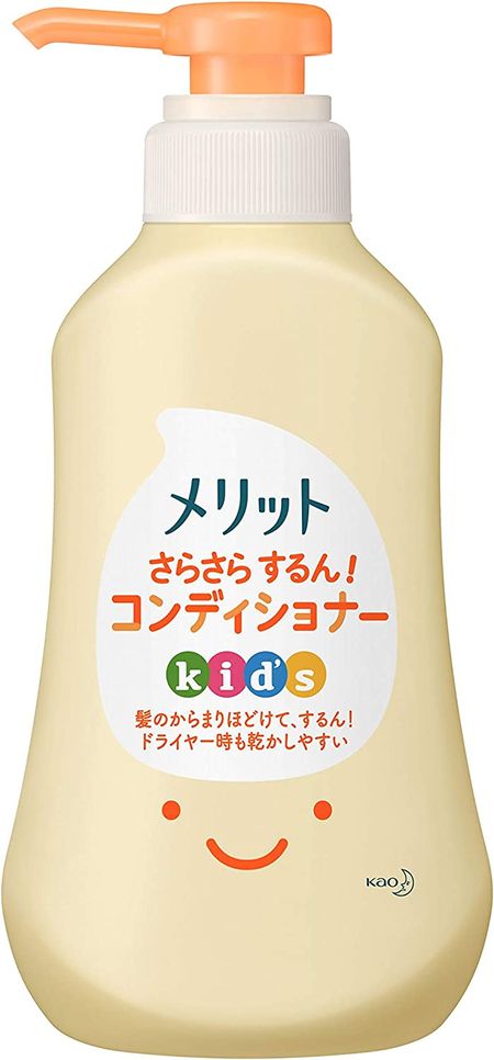花王 Merit 清爽柔順兒童護髮素 泵式瓶裝 360ml