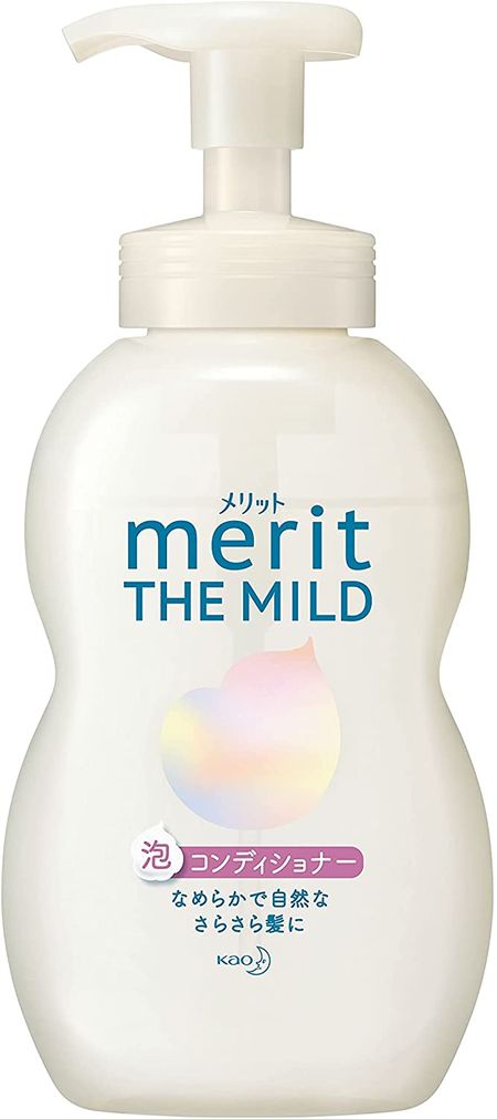 花王 Merit The Mild 泡沫護髮素 按壓瓶 540ml