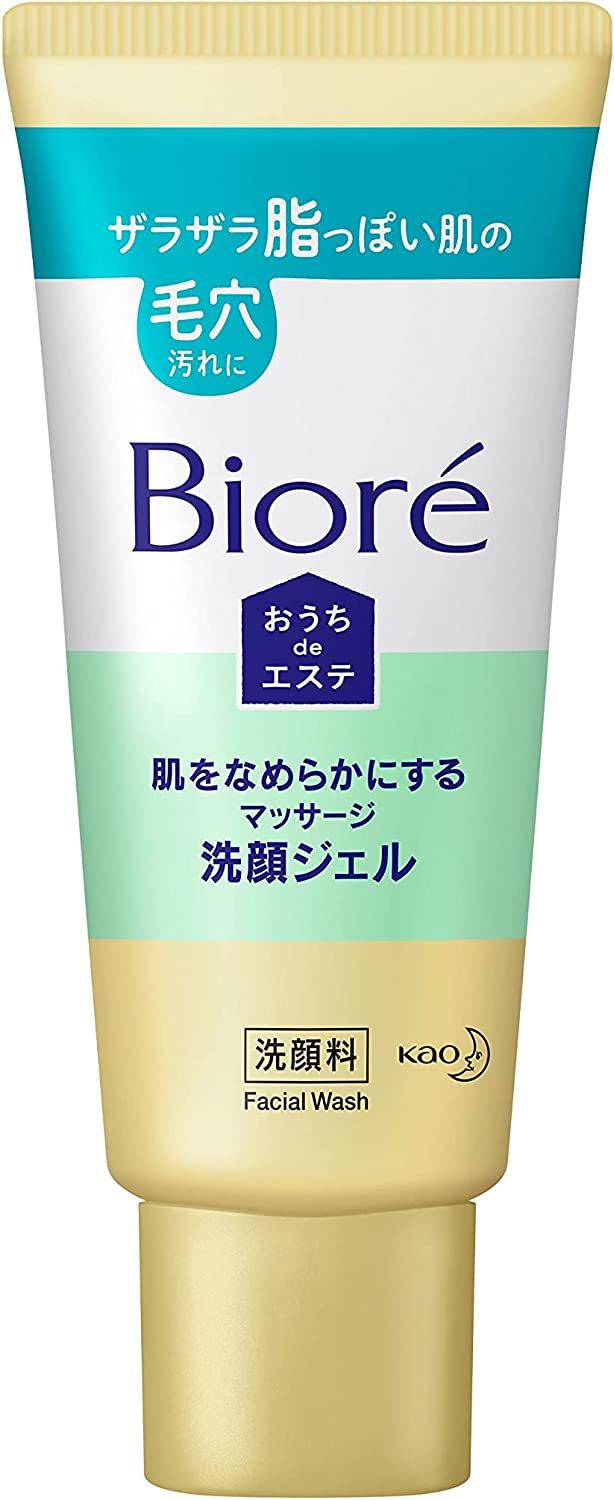 Kao Biore At-Home Spa Smoothing Massage Facial Cleansing Gel Mini 60g