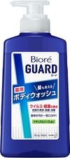 花王 Biore u Biore Guard 藥用全身洗淨露（可洗頭髮）天然草本香氛 按壓瓶 420ml