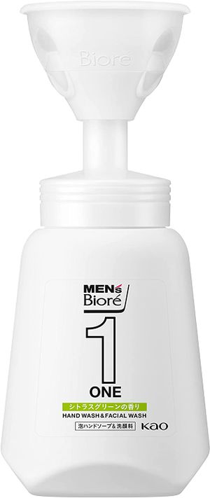 花王 男士Biore ONE泡沫型洗手&洗面乳 主體 250ml