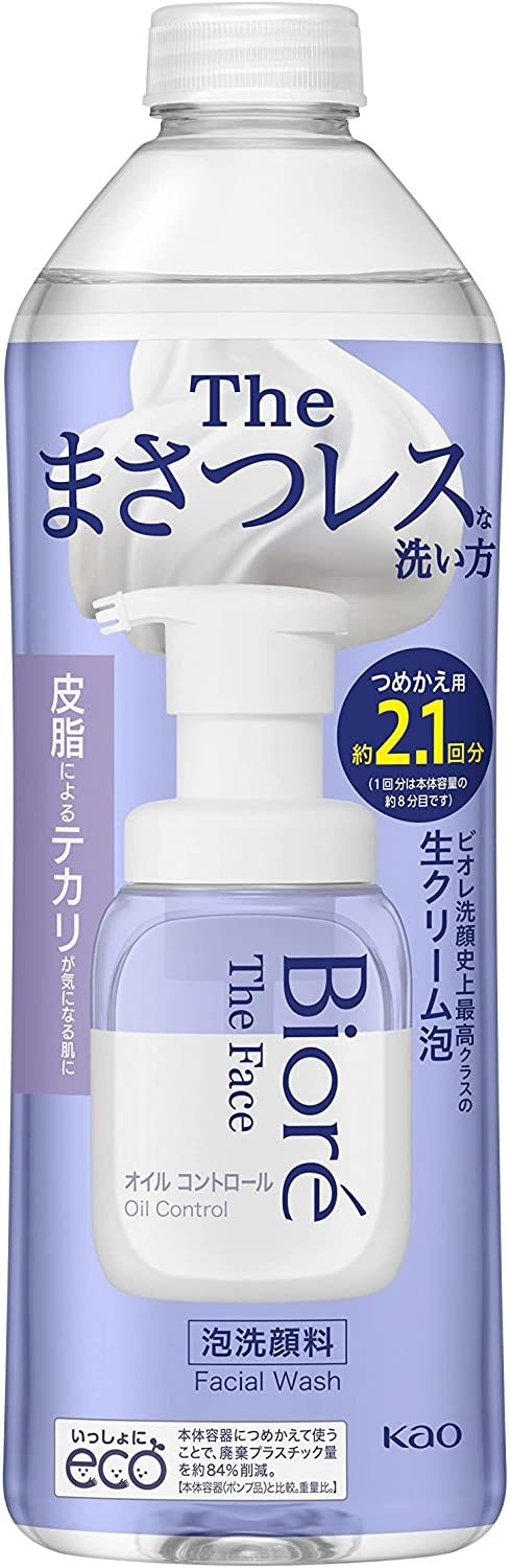 花王 ビオレ ザフェイス オイルコントロール つめかえ用 340ml(約2.1回分)