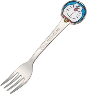 Skater Stainless Steel Fork for Children Die Cut Fork I'm Doraemon Sanrio DFS1C-A