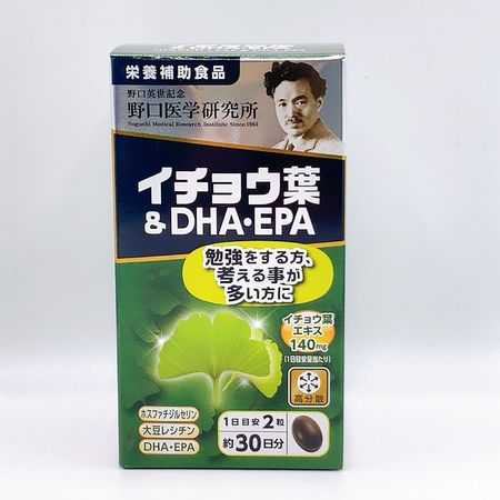 Noguchi Medical Research Institute Ginkgo Biloba & DHA & EPA 60 tablets