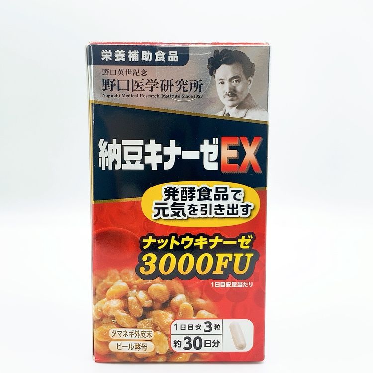 Noguchi Medical Research Institute Natto Kinase EX 90 tablets