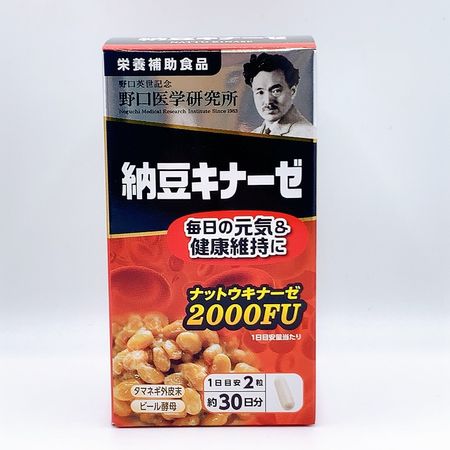 野口医学研究所 納豆キナーゼ　６０粒