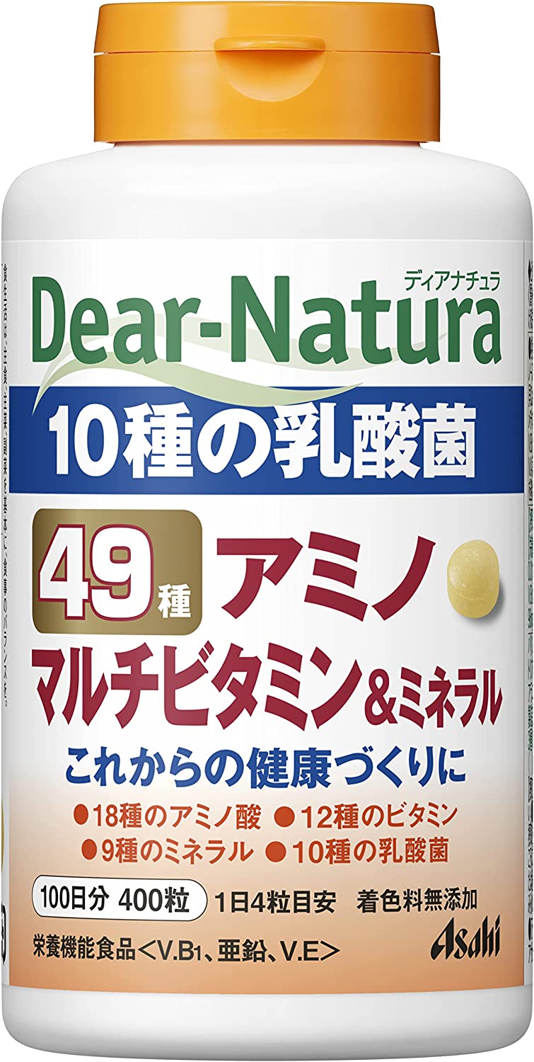 朝日食品集團 Dear Natura Asahi Diana Nature Strong 49氨基麥芽菌素和礦物質