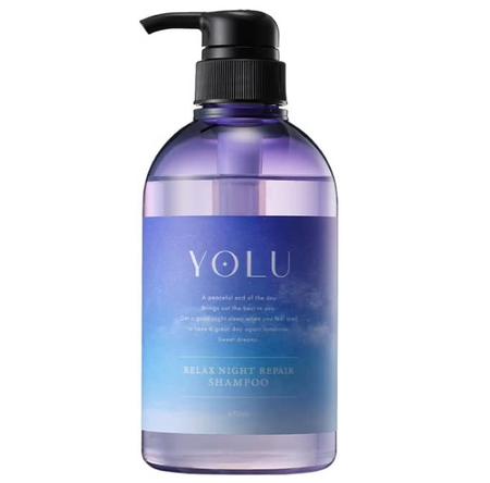 YOLU(ヨル) 夜間美容シャンプー ボトル リラックスナイトリペア 475ml