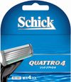 Schick Quattro 4 4-blade replacement blades (4 pieces)