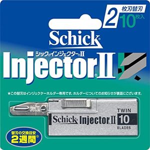 Chic Schick Injector II 2- 블레이드 교체 블레이드 (10 조각)