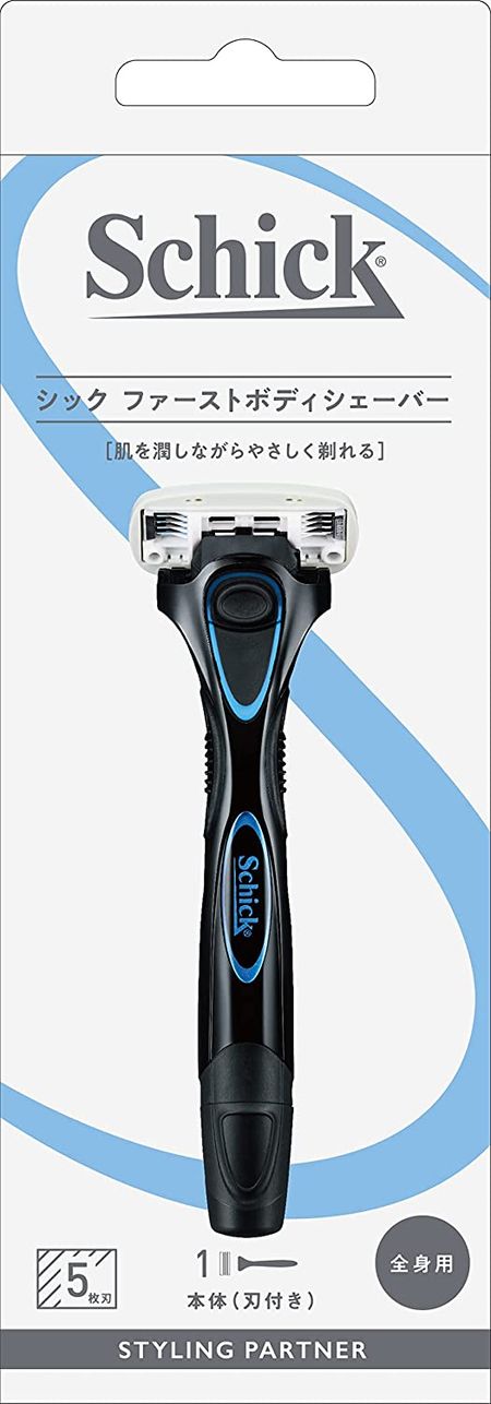 シック Schick ファーストボディシェーバー ホルダー(刃付き)