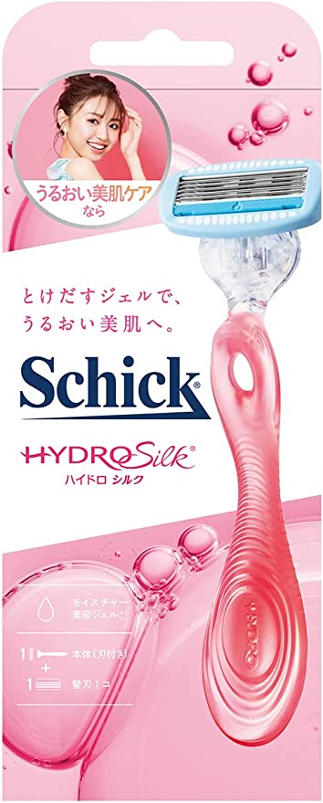 Schick 舒適牌 Schick 時尚的Schick Hydro絲綢支架（帶有刀片+1個替換刀片）