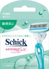 Schick HydroSilk 敏感肌肤替换刀片（3 片装）