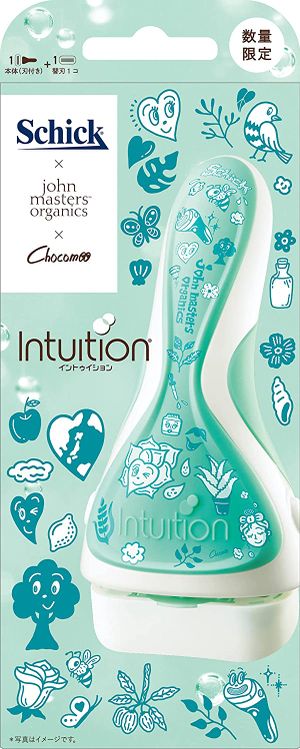 Schick Intuition Sensitive Skin Holder (with blade + 1 replacement blade)