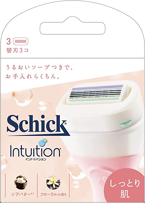 Schick 舒適牌 Schick 別緻的片腸潮濕皮膚替代刀片（3件）