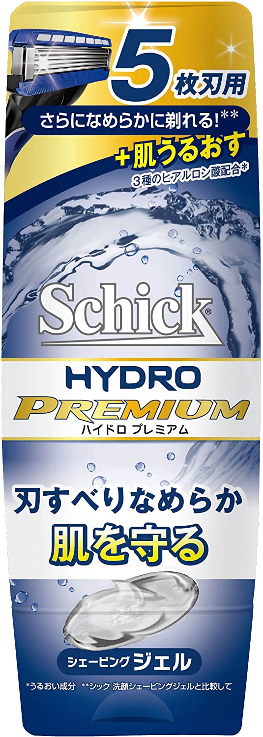 Schick 舒適牌 Schick 時尚的Schick Hydro Premium剃須凝膠200克