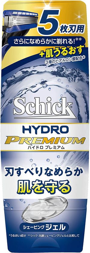時尚的Schick Hydro Premium剃須凝膠200克