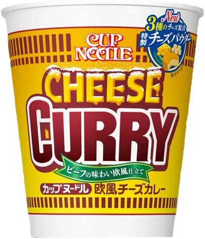 Nissin Foods Cup Noodles European Cheese Curry 85g