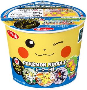 Sanyo Foods Sapporo Ichiban Pokemon Noodle Seafood Taste 37g