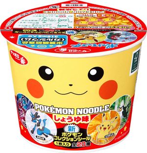 Sanyo Foods Sapporo Ichiban Pokemon Noodle soy sauce flavor 38g
