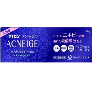 [2类药品] Makiron Acneage Medical Cream 28G
