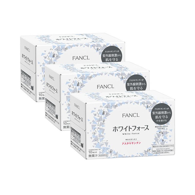 [新品] FANCL煥白活力飲料超值裝 3 盒裝 (30ml x 30 瓶) 30 天用量