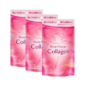 [신규] Fancl Deep Curge Collagen Value 3 Bag Set 90 일 (30 일 x 3 백)