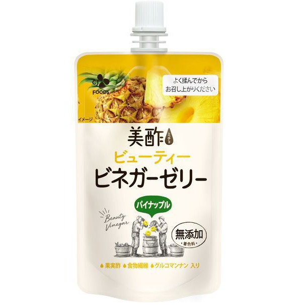 Seagey Japan 아름다운 식초 뷰티 뷰티 포도당 파인애플 130g