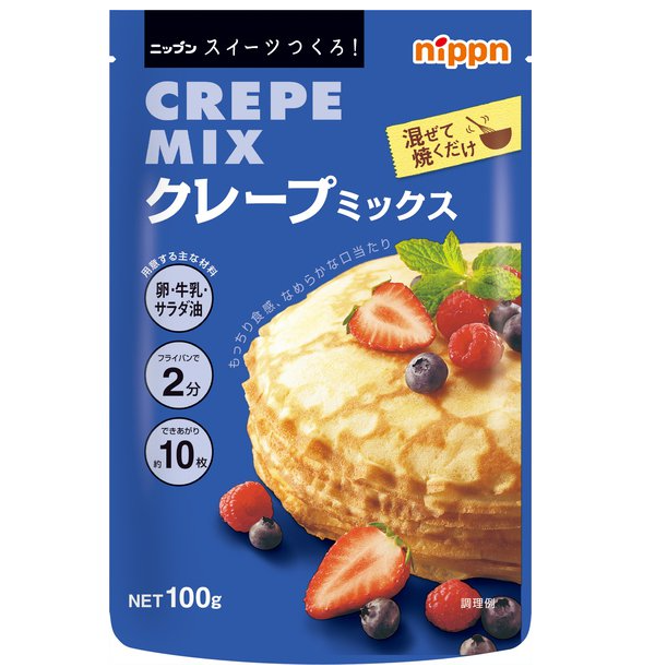 ニップン nippn　スイーツつくろ！クレープミックス 100g