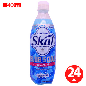 南日本乳业合作社 Squall 蓝色汽水 500ml x 24 瓶