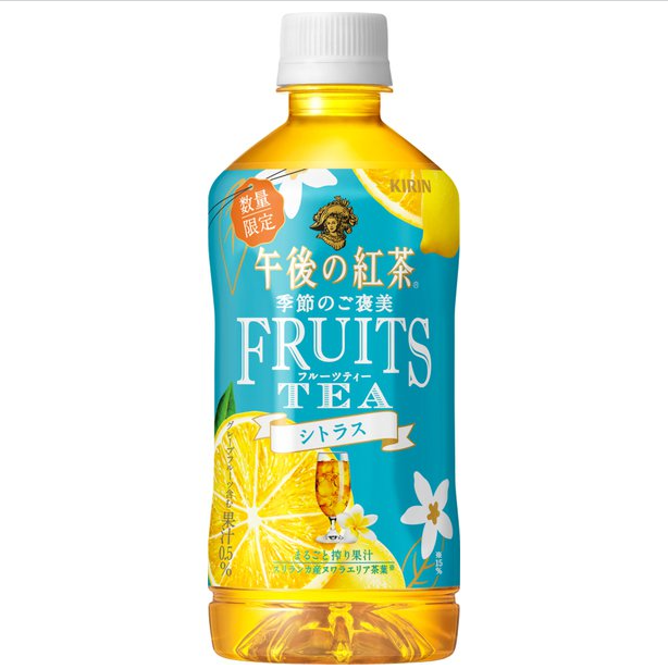KIRIN Kirin飲料下午茶季節性獎勵水果茶柑橘500ml x 24瓶