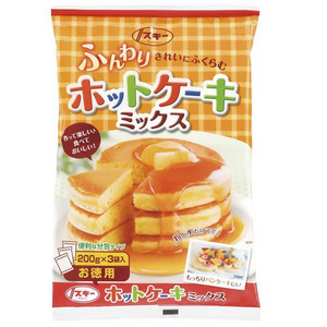 Okumoto flour -made soft hot cake MIX 200g x 3 bags