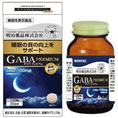 Meiji Pharmaceuticals Health Kirari GABA Premium 120 tablets