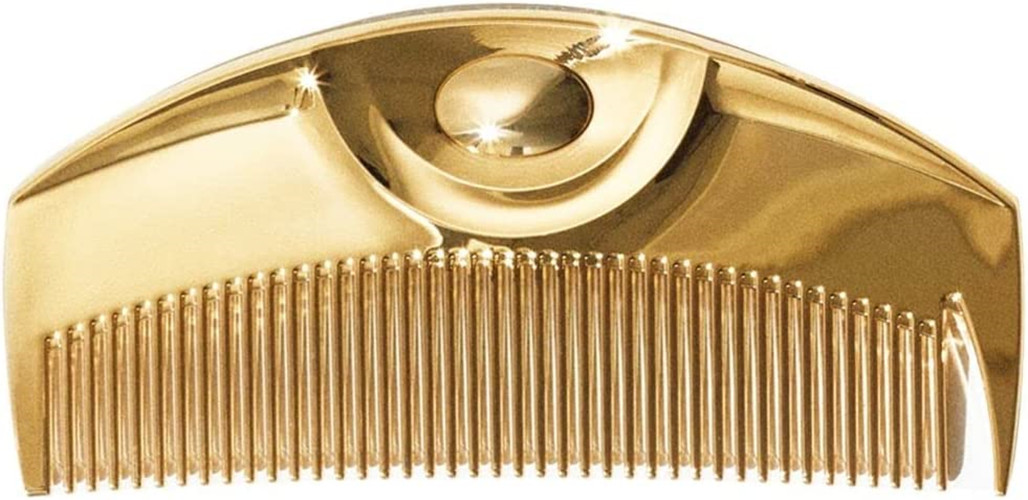 Love Crome Love Chrome Kushi (comb) K24GP Scalp Cassa Gold ｜ DOKODEMO