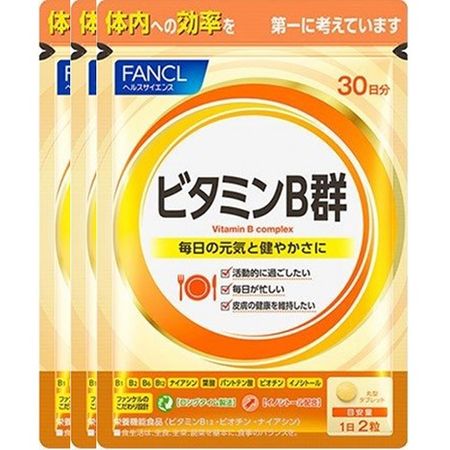 Fancl 维生素B复合物 90天用量（60片 x 3）