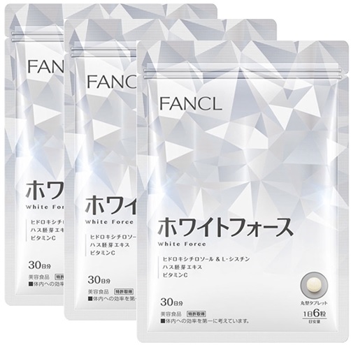 FANCL Funkel White Force 90天（180片X 3）