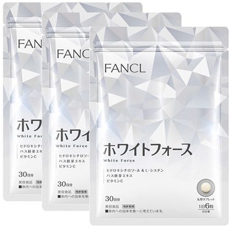 FANCL White Force 90-day supply (180 tablets x 3)