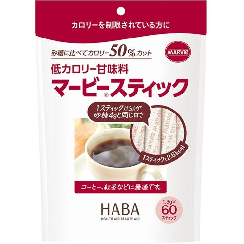 低カロリー甘味料マービースティック 1.3gx60本