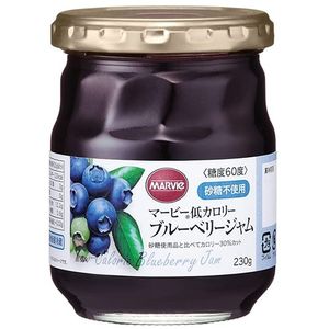 Marby Low -calorie blueberry jam bottled 230g