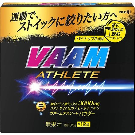 VAAM 運動員粉 鳳梨口味 10.5g x 12 袋