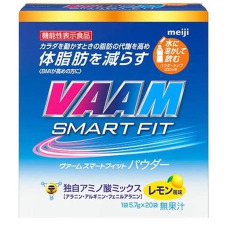 VAAM Smart Fit 水粉 檸檬口味 5.7g x 20 袋