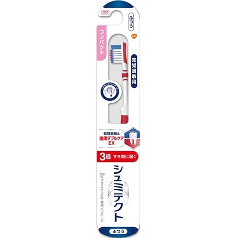 EARTH製藥 舒適達 Shumitect Periodontal Double Care EX 小型牙刷（常規）1 支