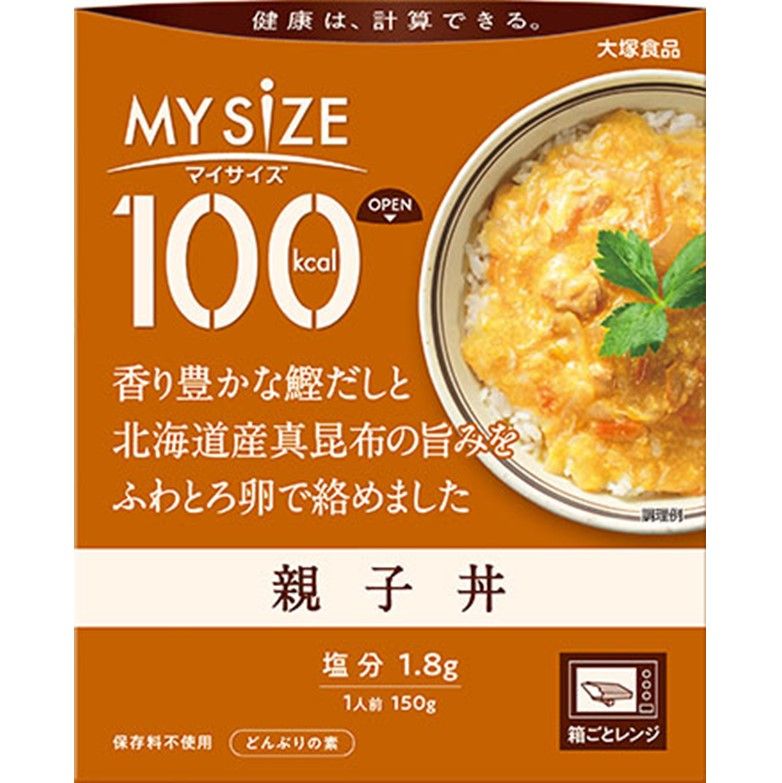 100 kcal My Size Chicken & Egg Rice Bowl (Oyakodon) 150 g