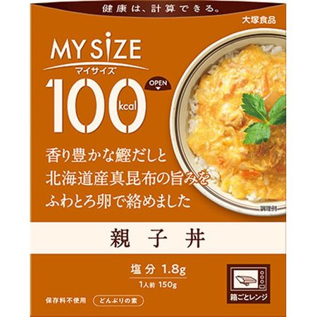 100kcal My Size 親子丼 150g