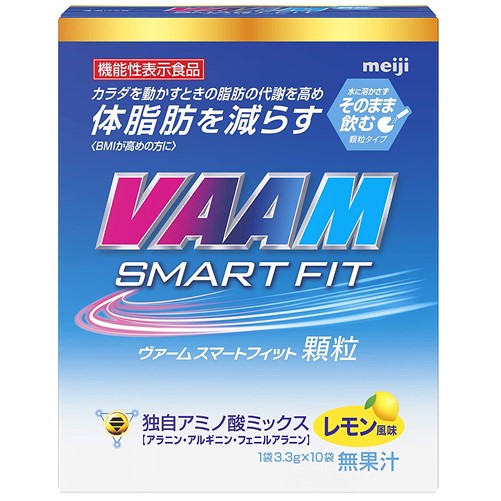 明治 VAAM VAM Smart Fit Granules檸檬味3.3g x 10袋