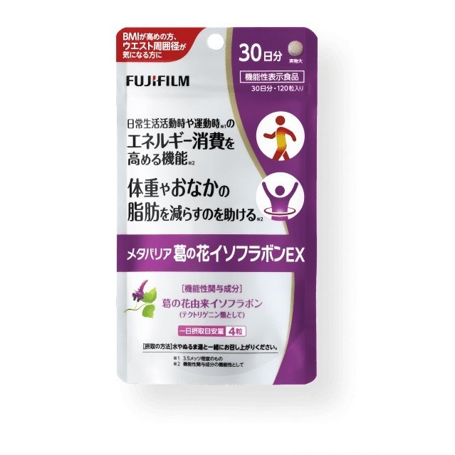 FUJIFILM Fujifilm Metabarrier Kuzu Nohana異黃酮120片30天