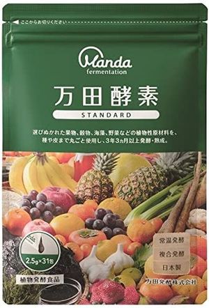 Manda Enzyme 페이스트 유형 표준 표준 분포 77.5g (2.5g x 31 패킷)