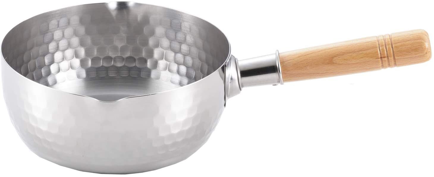 Yoshikawa Stainless Steel Yukihira Pot 18cm YH6752 IH compatible