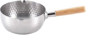 Yoshikawa Stainless Steel Yukihira Pot 18cm YH6752 IH compatible